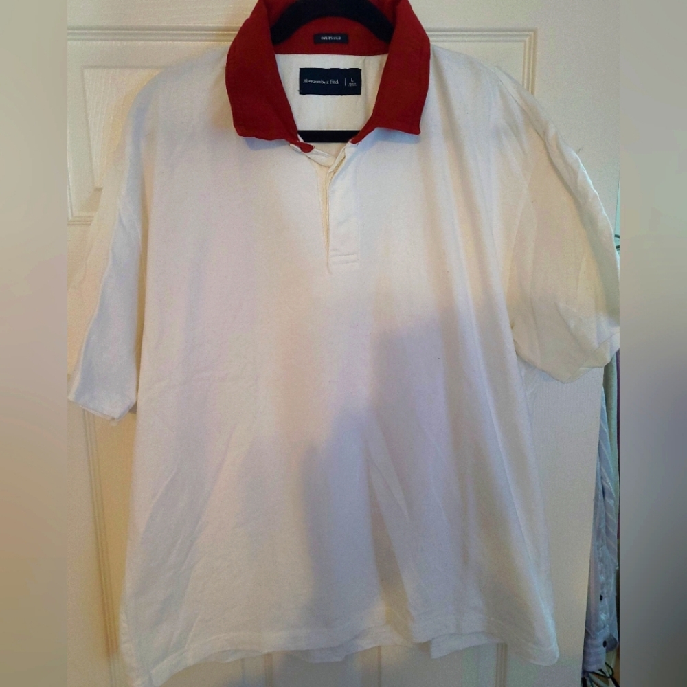 Abercrombie Oversized Rugby Polo